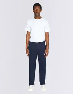 Knowledge Cotton Chuck Regular Chino Twill Pants 1001 Total Eclipse W29/L32