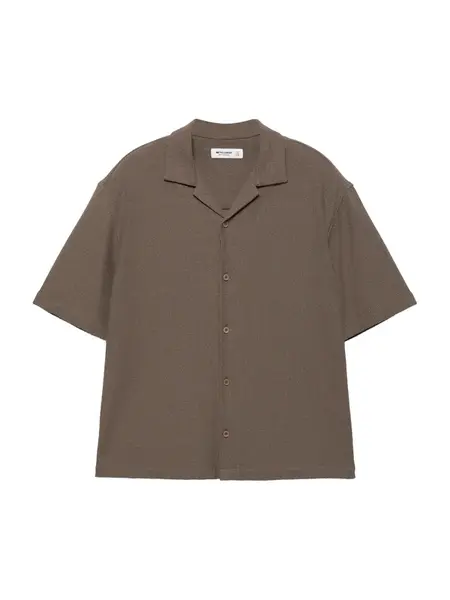 Pull&Bear Košeľa  hnedá