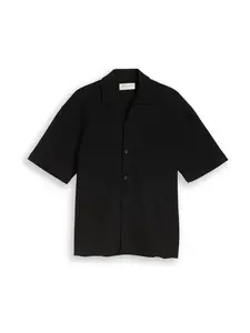 TOM TAILOR DENIM Košeľa  čierna