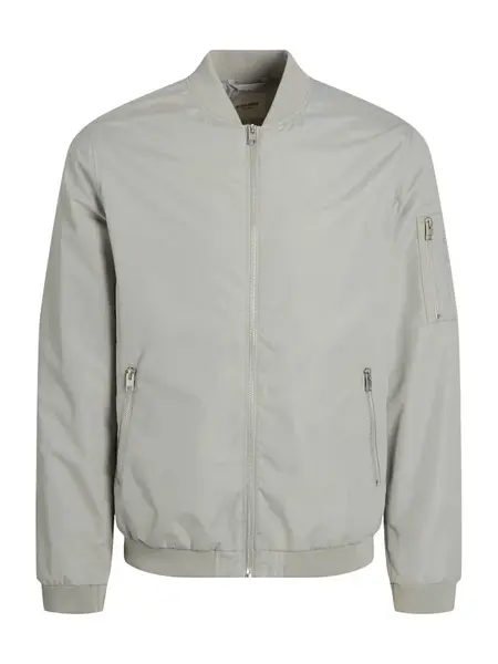JACK & JONES Prechodná bunda 'JWHMASH'  sivá
