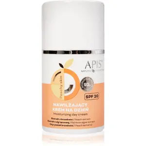 Apis Natural Cosmetics Peachy Skin denní krém s hydratačním účinkem SPF 20 50 ml