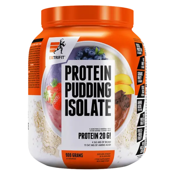 Extrifit PROTEIN PUDDING ISOLATE - kokos, 900 g - exsp. 10/2026, 900g