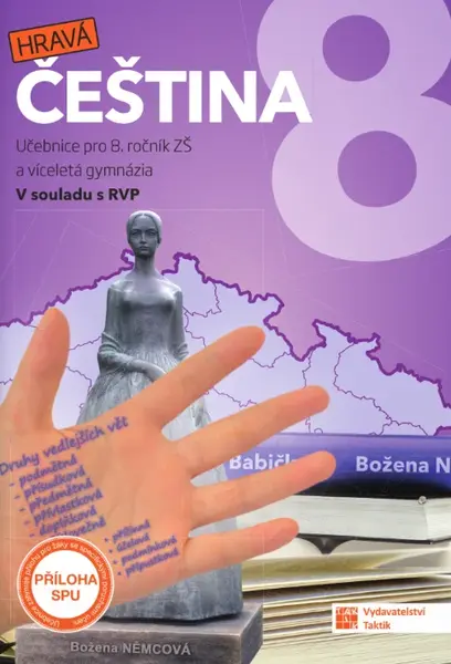 Hravá čeština 8 - učebnice (poškozená)