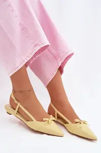 Dámské žluté sandály Jelmera