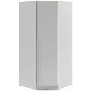 Skříň Braga 4 (L/P) platinovo šedá