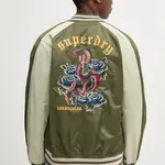 Bomber bunda Superdry zelená barva, přechodná, M5012070A-2LX