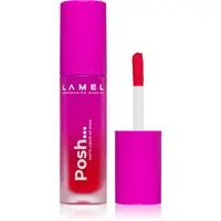 LAMEL Posh Matte Liquid Lip Stain dlouhotrvající matná tekutá rtěnka odstín №406 Ruby Red 4 g