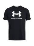 UNDER ARMOUR Funkčné tričko  čierna / biela