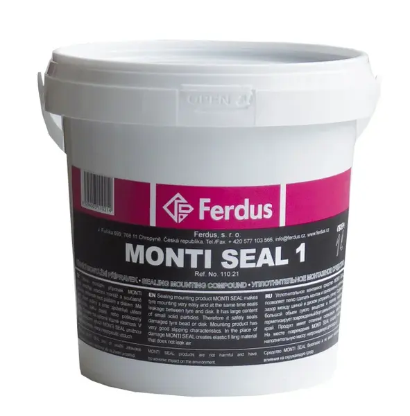 Těsnicí montážní přípravek MONTI SEAL 3, 3000 ml - Ferdus 110.22 Objem: 1 L