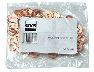 GYS France Navařovací vytahovací kroužky/prstence O 8 x 16 GYS 049444