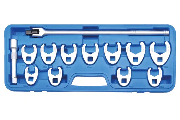 BGS technic Klíče ploché otevřené 1/2", 13ks - BGS
