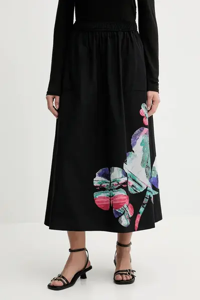 Bavlněná sukně Desigual ELLA LACROIX