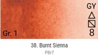 Akvarelové barvy Grand Godet – 38 Burnt Sienna