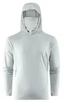 Grundéns triko tough sun masked hoodie iceberg - xxl