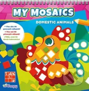 Mozaikove nalepky - Mame doma zvieratko - kniha z kategorie Omalovánky