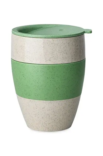 Termohrnek Koziol Aroma To Go 2.0 Organic Nature400 ml zelená barva