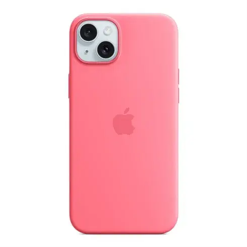 Pouzdro Silicone Case with MagSafe pro Apple iPhone 15 Plus, pink