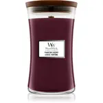 Woodwick Phantom Cherry vonná svíčka s dřevěným knotem 609.5 g