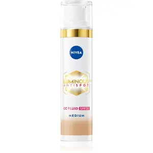 NIVEA Luminous 630 Anti Spot rozjasňující CC krém SPF 30 odstín Medium 40 ml
