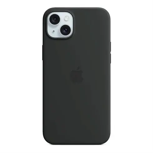 Pouzdro Silicone Case with MagSafe pro Apple iPhone 15 Plus, black