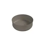 Kaldewei MING umývadlová misa mod. 3187 d:400. 00mm, warm grey 60, perl-effekt, bez prepadu 913406003671