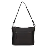 Dámská kožená crossbody kabelka The Chesterfield Brand Faro - černá