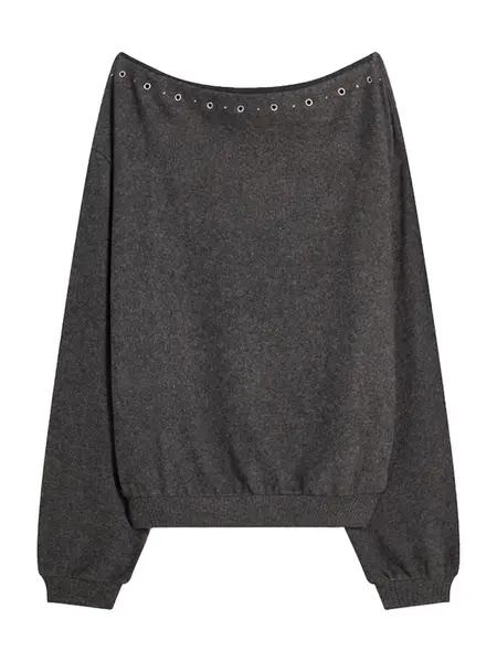 Bershka Mikina  tmavosivá
