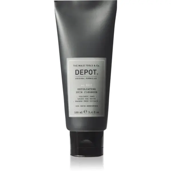 Depot 800 SKIN SPECIFICS NO. 802 EXFOLIATING SKIN CLEANSER exfoliačný čistiaci gél pre mužov 100 ml