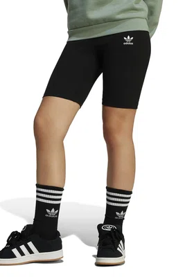 Dětské kraťasy adidas Originals černá barva, s potiskem, JC8435
