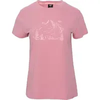 Hi-Tec LADY SERENITY SP Dámske bavlnené tričko, ružová, veľkosť