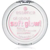 essence All About Soft Glow! transparentný fixačný púder pre rozjasnenie pleti 8 g