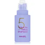 MASIL 5 Salon No Yellow fialový šampón neutralizujúci žlté tóny 50 ml