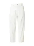 KnowledgeCotton Apparel Nohavice 'CALLA'  biela