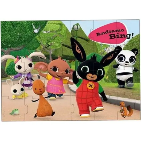 Liscianigiochi Maxi puzzle 24 dielikov Let's Go Bing