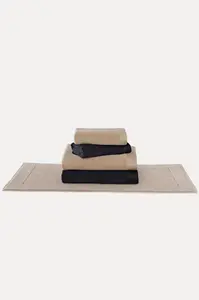 Výhodná sada ručníků LORD + předložka LOFT Béžová / Tmavě modrá