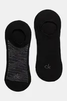 Ponožky Calvin Klein 2-pack pánské, černá barva, 701231367
