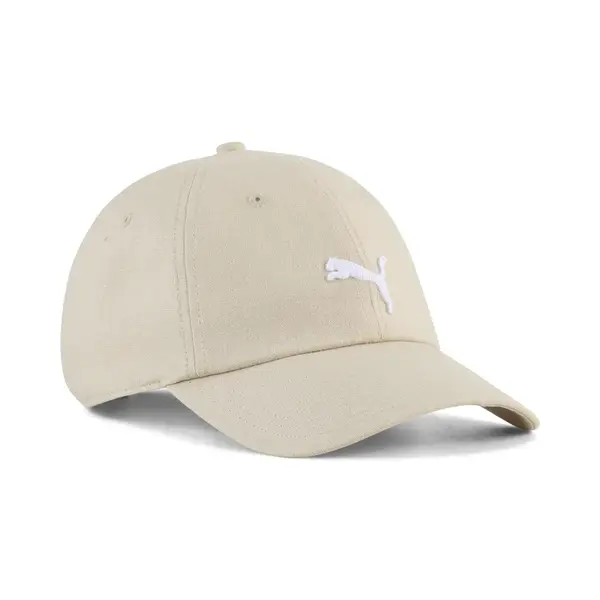 PUMA Čiapka 'Wardrobe Ess'  tmelová / biela