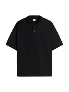 Bershka Tričko 'INTERLOCK'  čierna