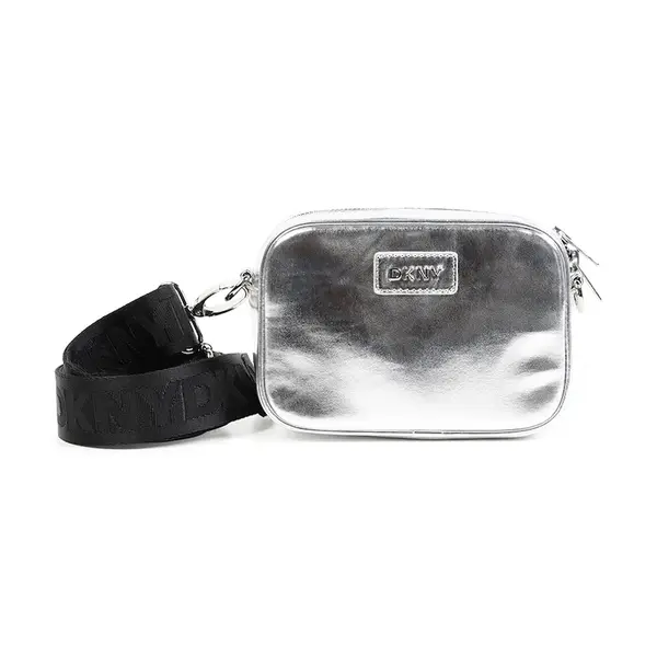 Kabelka Dkny šedá barva, D62349