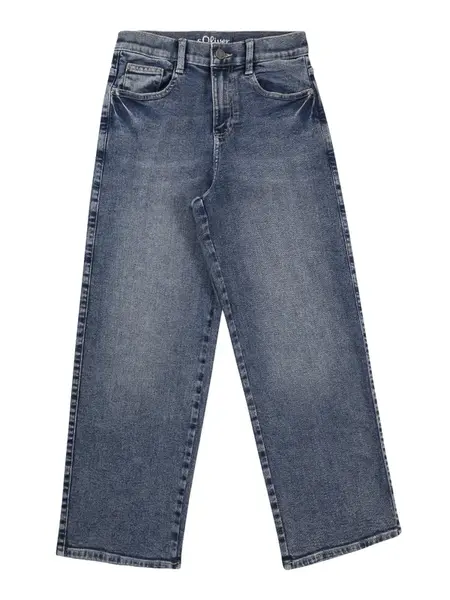 s.Oliver Džínsy  modrá denim