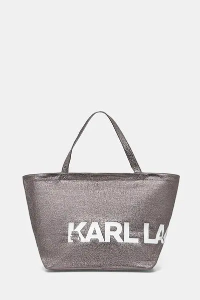 Bavlněná kabelka Karl Lagerfeld