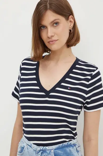 Tommy Hilfiger tričko dámské bavlněné