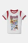 Dětské bavlněné tričko Guess