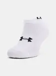 Under Armour Ponožky Core No Show 3Pk-WHT - unisex