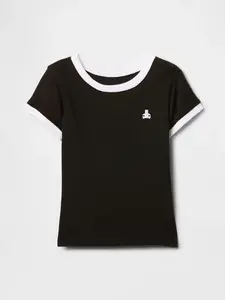 GAP Baby žebrované tričko - Holky