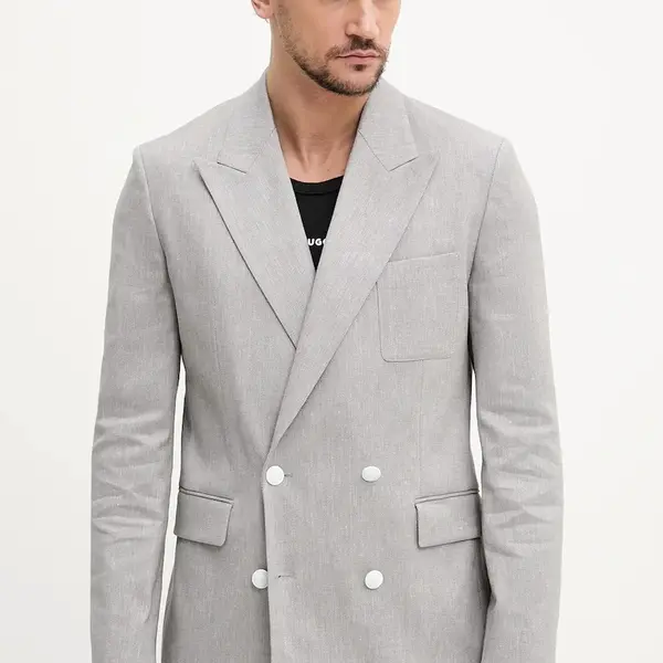 Sako s příměsí lnu HUGO