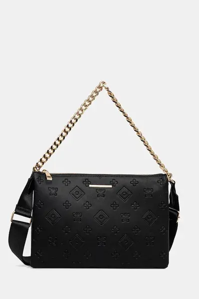 Kabelka Aldo ALBAERIA černá barva, 13931846