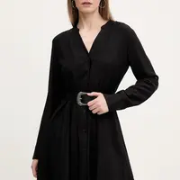 Šaty Desigual PARIS černá barva, mini, 25SWVW32
