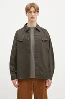 Bavlněná košile adidas Originals Premium Essentials Shirt zelená barva, regular, s klasickým límcem, JD3343