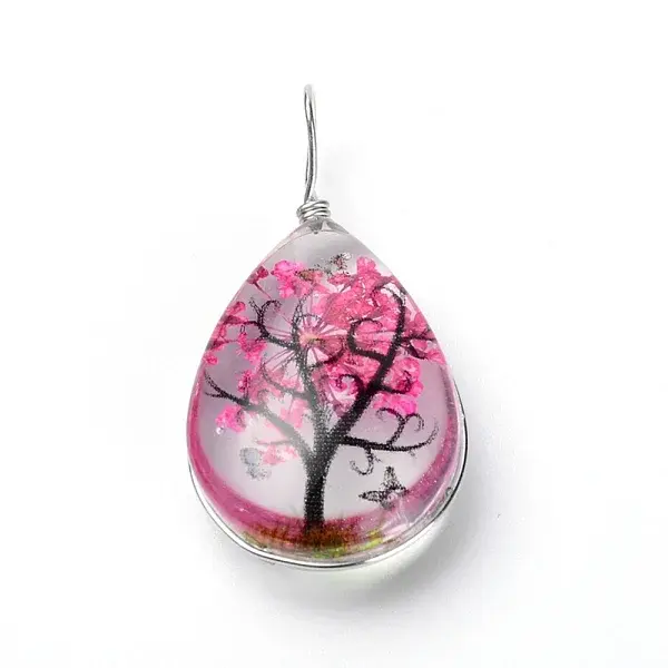 Transparent Glass Pendants